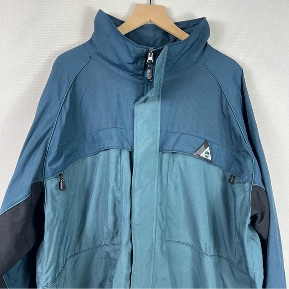 Timberland Men's WEATHERGEAR Waterproof Jacket XXL Blue - Picture 3 of 15